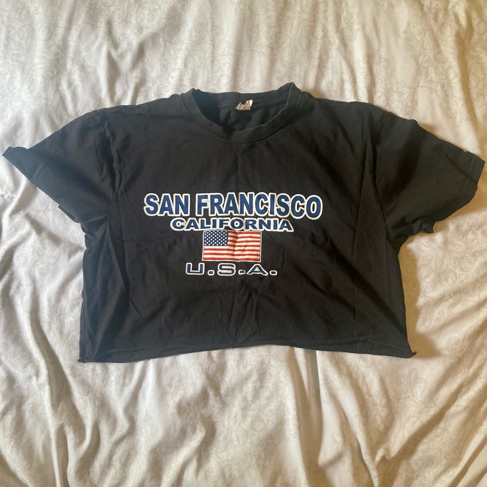 Cropped San Francisco T-Shirt